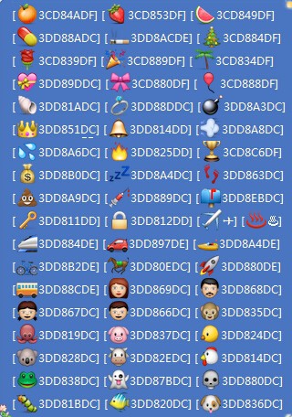 晨风QQ机器人emoji表情_天天科技在线客户